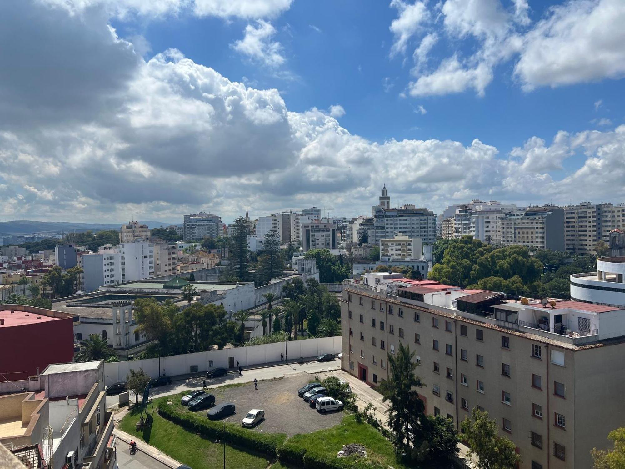 Apartment City Center Panoramic View Terrace Tanger Exteriör bild